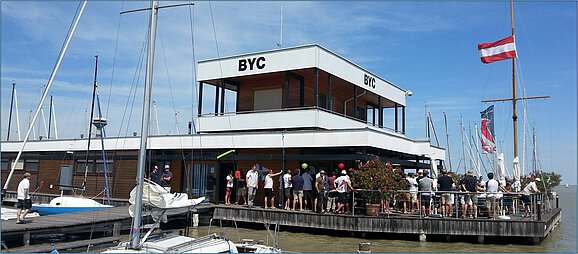 Bild vom Clubhaus des BYC