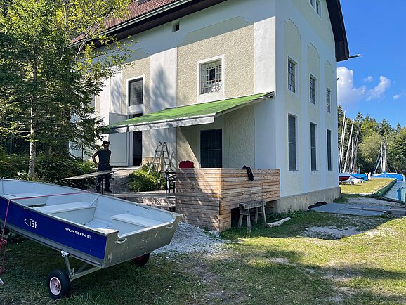 Bild vom Clubhaus des SVR